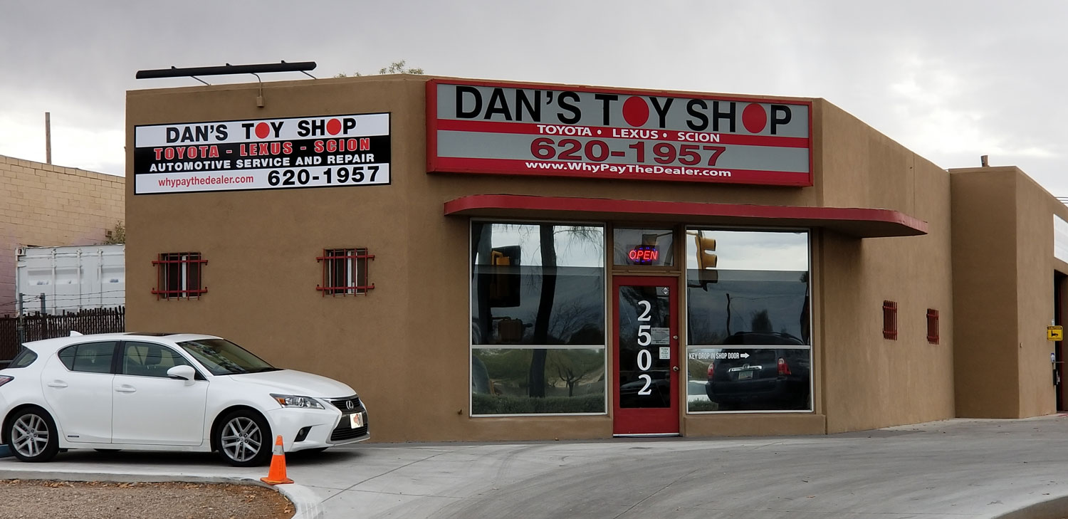 Dan's Toy Shop Scion Lexus Automotive Services | Tucson, Arizona